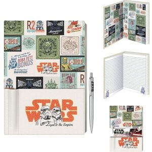 Pyramid Star Wars A5 Lined Notebook and Pen Gift Set (Loyal to the Empire Design) Official Merchandise Pyramid Star Wars A5 Lined Notebook and Pen Gift Set (Loyal to the Empire Design) Official Merchandise