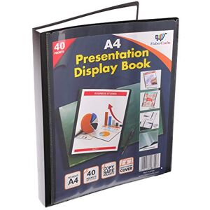 Habercrafts Presentation Display Book Project Folder with Clear Plastic Sleeves Poly Pocket Portfolio Folio (A4 40 Pocket 80 Views Pack of 12 Habercrafts Presentation Display Book Project Folder with Clear Plastic Sleeves Poly Pocket Portfolio Folio (A4 40 Pocket 80 Views Pack of 12