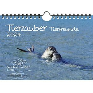 Seelenzauber Tierzauber Animal Friends DIN A5 Wall Calendar for 2024 Various Animals and Their Friendships Seelenzauber Tierzauber Animal Friends DIN A5 Wall Calendar for 2024 Various Animals and Their Friendships