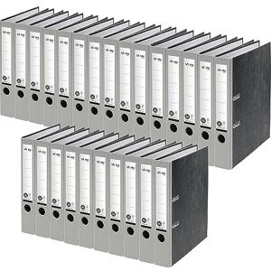 Leitz VON A4 Folder, 100% Recycled Paper, 50 mm Spine Width, for 350 Sheets, Blue Angel & FSC Certified, for School, Study & Home, Grey, 10540085 Leitz VON A4 Folder, 100% Recycled Paper, 50 mm Spine Width, for 350 Sheets, Blue Angel & FSC Certified, for School, Study & Home, Grey, 10540085