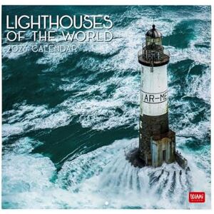 LEGAMI 2026 Wall Calendar, Lighthouses Large Wall Calendar, 12 Months and Year Planner, in 6 Languages, Space for Notes, Zodiac Signs, International Holidays, 30 x 29 cm LEGAMI 2026 Wall Calendar, Lighthouses Large Wall Calendar, 12 Months and Year Planner, in 6 Languages, Space for Notes, Zodiac Signs, International Holidays, 30 x 29 cm