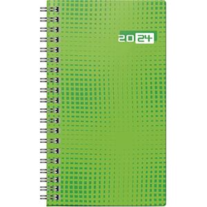 rido/idé Weekly calendar model pocket planner 2024 Date Book 2 pages = 1 week sheet size 8.7 x 15.3 cm green rido/idé Weekly calendar model pocket planner 2024 Date Book 2 pages = 1 week sheet size 8.7 x 15.3 cm green