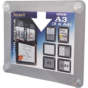 Securit A3 Window Display Frame Grey Securit A3 Window Display Frame Grey