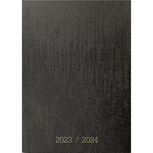 BRUNNEN "Mystèry" weekly calendar 2023/2024, A6, black, 2 pages = 1 week BRUNNEN "Mystèry" weekly calendar 2023/2024, A6, black, 2 pages = 1 week