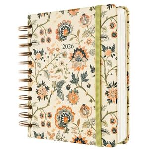 Kokonote Diary 2026 Day Per Page Henna Garden Daily Planner 2026 Page A Day With Diary Stickers, Pocket, Bookmarks, January 2026 December 2026 Aesthetic Stationery Gifts For Women & For Men Kokonote Diary 2026 Day Per Page Henna Garden Daily Planner 2026 Page A Day With Diary Stickers, Pocket, Bookmarks, January 2026 December 2026 Aesthetic Stationery Gifts For Women & For Men