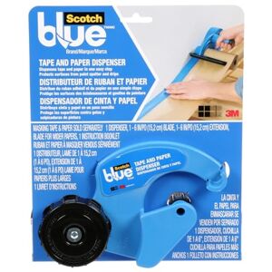 ScotchBlue Hand-Masker Tape and Paper Dispenser M1000 Use on Windows, Doors, Bathtubs and Other Surfaces Protects Surfaces from Paint Splatters ScotchBlue Hand-Masker Tape and Paper Dispenser M1000 Use on Windows, Doors, Bathtubs and Other Surfaces Protects Surfaces from Paint Splatters