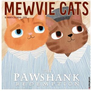 Mewvie Cats 2026 Wall Calendar Mewvie Cats 2026 Wall Calendar
