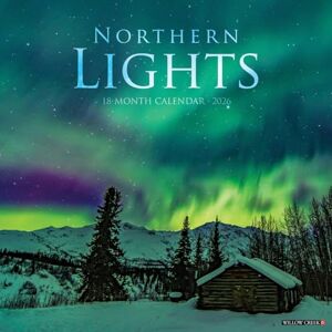 Willow Creek Press Northern Lights 2026 Wall Calendar Willow Creek Press Northern Lights 2026 Wall Calendar