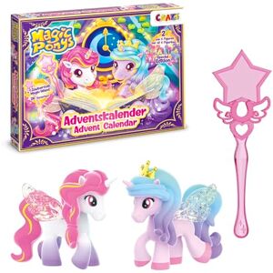 CRAZE Magic Ponys Advent Calendar 2025 – 24 Surprise Toys with Figures, Magic Wand & Accessories, Girls Toy Advent Calendar Christmas Calendar & Countdown Calendar for Kids CRAZE Magic Ponys Advent Calendar 2025 – 24 Surprise Toys with Figures, Magic Wand & Accessories, Girls Toy Advent Calendar Christmas Calendar & Countdown Calendar for Kids