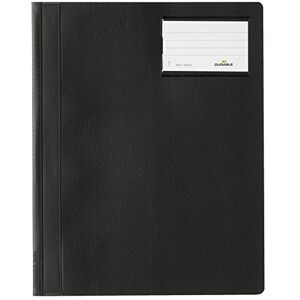 Durable 250007 Slip Folder, A4 Extra Wide (Pack of 25) Black Durable 250007 Slip Folder, A4 Extra Wide (Pack of 25) Black