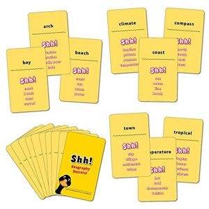 Wildgoose Education WG1612 Shh! Geography Secrets Word Game Wildgoose Education WG1612 Shh! Geography Secrets Word Game