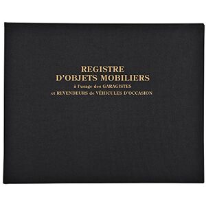 Exacompta Ref 4441E Horizontal Register of Moveable Objects for Garage Dealers (100 Pages) 240 x 320mm in Size, 110gsm Paper with Green Rulings French Text Exacompta Ref 4441E Horizontal Register of Moveable Objects for Garage Dealers (100 Pages) 240 x 320mm in Size, 110gsm Paper with Green Rulings French Text