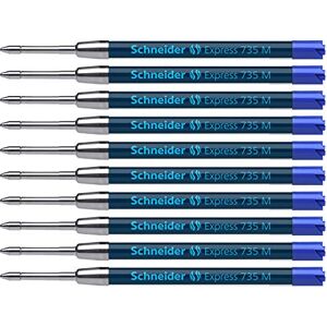 Schneider Express 735 M International Large-Capacity Refill Blue Indelible ISO 12757-2 G2 Pack of 10 Schneider Express 735 M International Large-Capacity Refill Blue Indelible ISO 12757-2 G2 Pack of 10