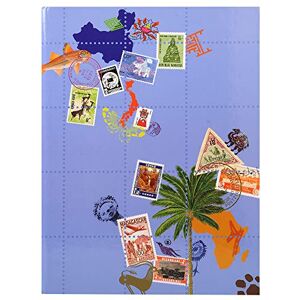 Exacompta 16.5 x 22.5 cm Globe Trotter Stamp Album Black Exacompta 16.5 x 22.5 cm Globe Trotter Stamp Album Black
