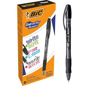 BIC 943441 0.7 mm Gel Ocity Illusion Gel Pen Black (Pack of 12) BIC 943441 0.7 mm Gel Ocity Illusion Gel Pen Black (Pack of 12)