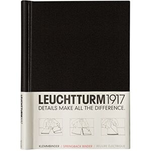 LEUCHTTURM1917 318056 Sprinback binder PEKA, for 150 Sheets, Black LEUCHTTURM1917 318056 Sprinback binder PEKA, for 150 Sheets, Black