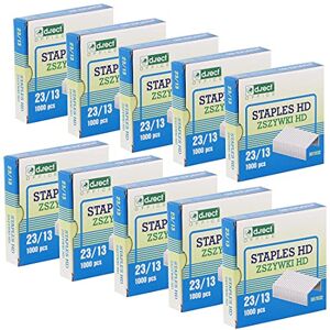 D.RECT Staples 23/13 Silver Office Staples 10,000 Pieces 10 x 1000 Pieces D.RECT Staples 23/13 Silver Office Staples 10,000 Pieces 10 x 1000 Pieces