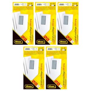 Idena 90389 Envelopes with Window DIN Long Pack of 500 Self-Adhesive Envelopes Made of 75 g/m² FSC Mix Paper in White Idena 90389 Envelopes with Window DIN Long Pack of 500 Self-Adhesive Envelopes Made of 75 g/m² FSC Mix Paper in White