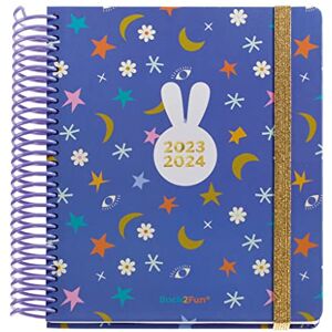 Miquelrius School Diary 23-24, September 2023 to June 2024, Size 15.5 x 18 cm, Day Page, Universe, Spanish-English-Portuguese Miquelrius School Diary 23-24, September 2023 to June 2024, Size 15.5 x 18 cm, Day Page, Universe, Spanish-English-Portuguese