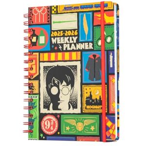Grupo Erik A5 Academic Diary 2025-2026 Week To View Harry Potter Stationery Back To School Planner 2025-2026 Student, A5 Mid Year Week To View Diary Harry Potter Gifts Grupo Erik A5 Academic Diary 2025-2026 Week To View Harry Potter Stationery Back To School Planner 2025-2026 Student, A5 Mid Year Week To View Diary Harry Potter Gifts