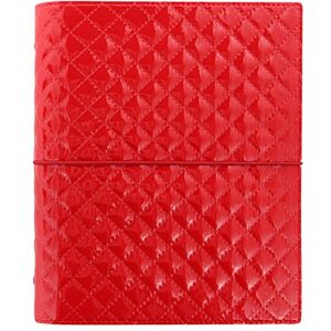 Filofax Domino Luxe A5 Organiser Red Filofax Domino Luxe A5 Organiser Red
