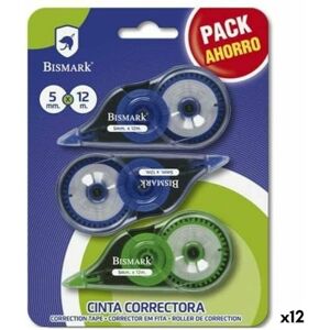Bismark Correction Tape Blue Green 5 mm 12 m (12 Units) Bismark Correction Tape Blue Green 5 mm 12 m (12 Units)