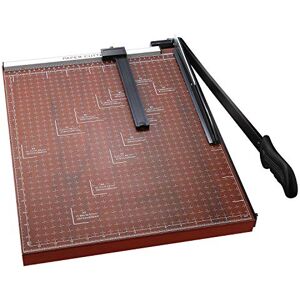 Nictemaw Professional Heavy Duty Guillotine A3 Paper Cutter 18" Cut Length 12-Sheet Capacity for Cardstock & Photos Precision Gridded Base Office, School, Home Craft Essential (A2-A7) Nictemaw Professional Heavy Duty Guillotine A3 Paper Cutter 18" Cut Length 12-Sheet Capacity for Cardstock & Photos Precision Gridded Base Office, School, Home Craft Essential (A2-A7)
