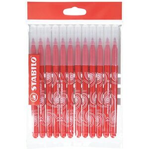 STABILO Felt Tip Pen power Pack of 12 red STABILO Felt Tip Pen power Pack of 12 red