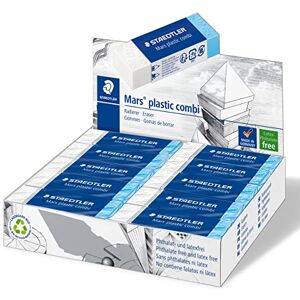 STAEDTLER Mars Plastic Combi 526 508 Eraser (Pack of 20) STAEDTLER Mars Plastic Combi 526 508 Eraser (Pack of 20)