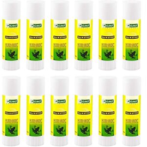 D.RECT Glue Stick 12-Pack 36 g – PVA Glue for Craft Art Scrapbooking – Odourless, Washable – Strong Hold for Paper, Card, Photos & Fabric – Smooth, Wrinkle-Free Application D.RECT Glue Stick 12-Pack 36 g – PVA Glue for Craft Art Scrapbooking – Odourless, Washable – Strong Hold for Paper, Card, Photos & Fabric – Smooth, Wrinkle-Free Application