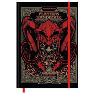 Pyramid Dungeons & Dragons 2025 A5 Diary, 14.8 x 21 cm, Fantasy Role Play, Adventure Planner for Office & School Pyramid Dungeons & Dragons 2025 A5 Diary, 14.8 x 21 cm, Fantasy Role Play, Adventure Planner for Office & School