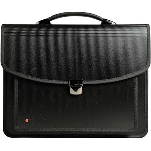 Exacompta Ref 55734E Exactive Exatravel Laptop Case 400 x 300 x 100mm in Size, Padded Compartment for a 15" Laptop or Tablet, Hardwearing PP Black Exacompta Ref 55734E Exactive Exatravel Laptop Case 400 x 300 x 100mm in Size, Padded Compartment for a 15" Laptop or Tablet, Hardwearing PP Black