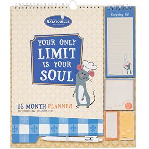 Grupo Erik Official Pixar Ratatouille 2023 Wall Calendar Monthly Planner 16 Months Sep 2022 Dec 2023-11.8 x 13.4 inches / 30 x 34 cm Ratatouille Gifts With Stickers/Pen/Shopping List Grupo Erik Official Pixar Ratatouille 2023 Wall Calendar Monthly Planner 16 Months Sep 2022 Dec 2023-11.8 x 13.4 inches / 30 x 34 cm Ratatouille Gifts With Stickers/Pen/Shopping List