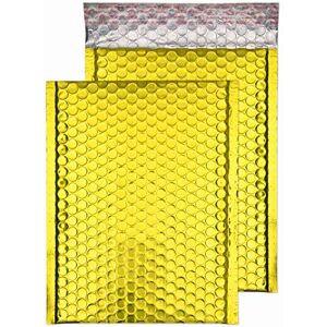Blake Purely Packaging C5+ 250 x 180 mm Peel and Seal Metallic Padded Bubble Envelopes (MBGOL250) Glamour Gold Pack of 100 Blake Purely Packaging C5+ 250 x 180 mm Peel and Seal Metallic Padded Bubble Envelopes (MBGOL250) Glamour Gold Pack of 100