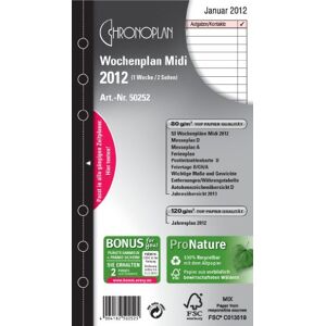 Avery Chronoplan 50252 Calendar Insert 2022 Weekly Planner in Midi Format (96x172 mm), Days in Lines, Replacement Calendar, Ideal for Detailed Weekly Planning, Universal Punching (1 Week on 2 Pages), White Avery Chronoplan 50252 Calendar Insert 2022 Weekly Planner in Midi Format (96x172 mm), Days in Lines, Replacement Calendar, Ideal for Detailed Weekly Planning, Universal Punching (1 Week on 2 Pages), White