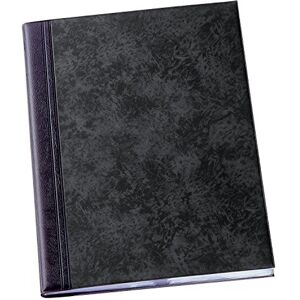 Oxford Elegance Document Book A4 40 Sheets / 20 Pockets PVC Cover Black Oxford Elegance Document Book A4 40 Sheets / 20 Pockets PVC Cover Black