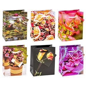 TSI 84025 Gift Bags Roses, Pack of 12, Size: Small (4 x 2.5 x 5.5 inch) TSI 84025 Gift Bags Roses, Pack of 12, Size: Small (4 x 2.5 x 5.5 inch)
