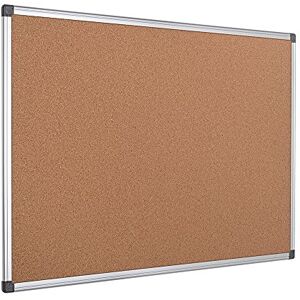 Bi-Office Maya Cork Notice Board, Aluminium Frame, 180 x 90 cm Bi-Office Maya Cork Notice Board, Aluminium Frame, 180 x 90 cm