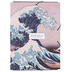 Grupo Erik A4 Folder Hokusai The Great Wave Off Kanagawa 3 Flap Document Folder 13.4 x 10 inches 34 x 25.5 cm Document Organiser, School Folders Cute Stationery Grupo Erik A4 Folder Hokusai The Great Wave Off Kanagawa 3 Flap Document Folder 13.4 x 10 inches 34 x 25.5 cm Document Organiser, School Folders Cute Stationery