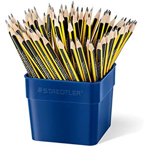 STAEDTLER Noris Pencil, High Break Resistance, Ergonomic Triangular Shape, Non-Slip Soft Surface, Wopex Material, Hardness HB, Case Pack of 72 Pencils, 183 T72 STAEDTLER Noris Pencil, High Break Resistance, Ergonomic Triangular Shape, Non-Slip Soft Surface, Wopex Material, Hardness HB, Case Pack of 72 Pencils, 183 T72