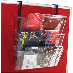 Deflecto A4 Landscape Literature File with Hanging Bracket Crystal Deflecto A4 Landscape Literature File with Hanging Bracket Crystal