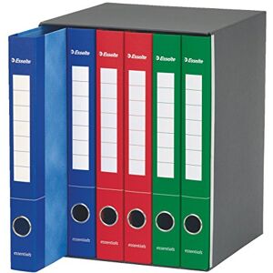 Esselte 391965000 Binder with 2 Rings, Spine 4 cm, Assorted Colours- 1 Group of 6 Binders Esselte 391965000 Binder with 2 Rings, Spine 4 cm, Assorted Colours- 1 Group of 6 Binders