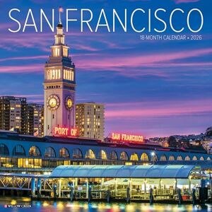 Willow Creek Press San Francisco 2026 Wall Calendar Willow Creek Press San Francisco 2026 Wall Calendar