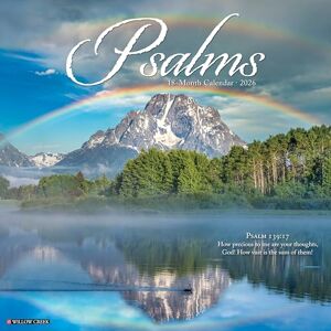 Willow Creek Press Psalms 2026 Wall Calendar Willow Creek Press Psalms 2026 Wall Calendar