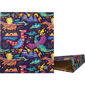 Grafoplás A4 School Binder 4 Mixed Rings 40mm Bits & Bobs Pop Up Design Collection Dragon FSC Certified Grafoplás A4 School Binder 4 Mixed Rings 40mm Bits & Bobs Pop Up Design Collection Dragon FSC Certified