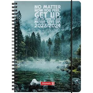 BRUNNEN School Calendar "Get Up" 2023/2024 2 Pages = 1 Week A5 Multi-Coloured BRUNNEN School Calendar "Get Up" 2023/2024 2 Pages = 1 Week A5 Multi-Coloured
