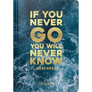 BRUNNEN 1072120202 Academic Diary 2021/2022 (18 Months) "Go" 2 Pages = 1 Week, Sheet Size 14.8 x 21 cm, A5, Hardcover Cover BRUNNEN 1072120202 Academic Diary 2021/2022 (18 Months) "Go" 2 Pages = 1 Week, Sheet Size 14.8 x 21 cm, A5, Hardcover Cover