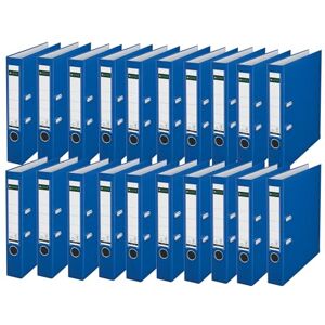 Leitz 10155085 Quality Folder 180° Plastic Pack of 20 A4 Narrow Night Blue 5.2 cm Spine Width Polypropylene Laminated Cover Leitz 10155085 Quality Folder 180° Plastic Pack of 20 A4 Narrow Night Blue 5.2 cm Spine Width Polypropylene Laminated Cover