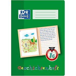 Oxford 100050091 Story Pad / A4 / Line Style 1G Class 1 Learning System / 16 Sheets / 90 g/m² Optic Paper/Pack of 10 / Green Oxford 100050091 Story Pad / A4 / Line Style 1G Class 1 Learning System / 16 Sheets / 90 g/m² Optic Paper/Pack of 10 / Green