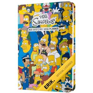 Grupo Erik Pocket Academic Diary 2025-2026 Week To View The Simpsons Merch A6 Diary 2026 17 Month, Weekly Academic Planner 2025-2026 Mid Year Simpsons Gifts Grupo Erik Pocket Academic Diary 2025-2026 Week To View The Simpsons Merch A6 Diary 2026 17 Month, Weekly Academic Planner 2025-2026 Mid Year Simpsons Gifts